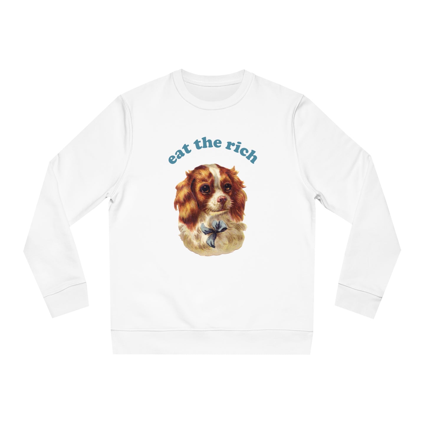 eat the rich // organic sweater