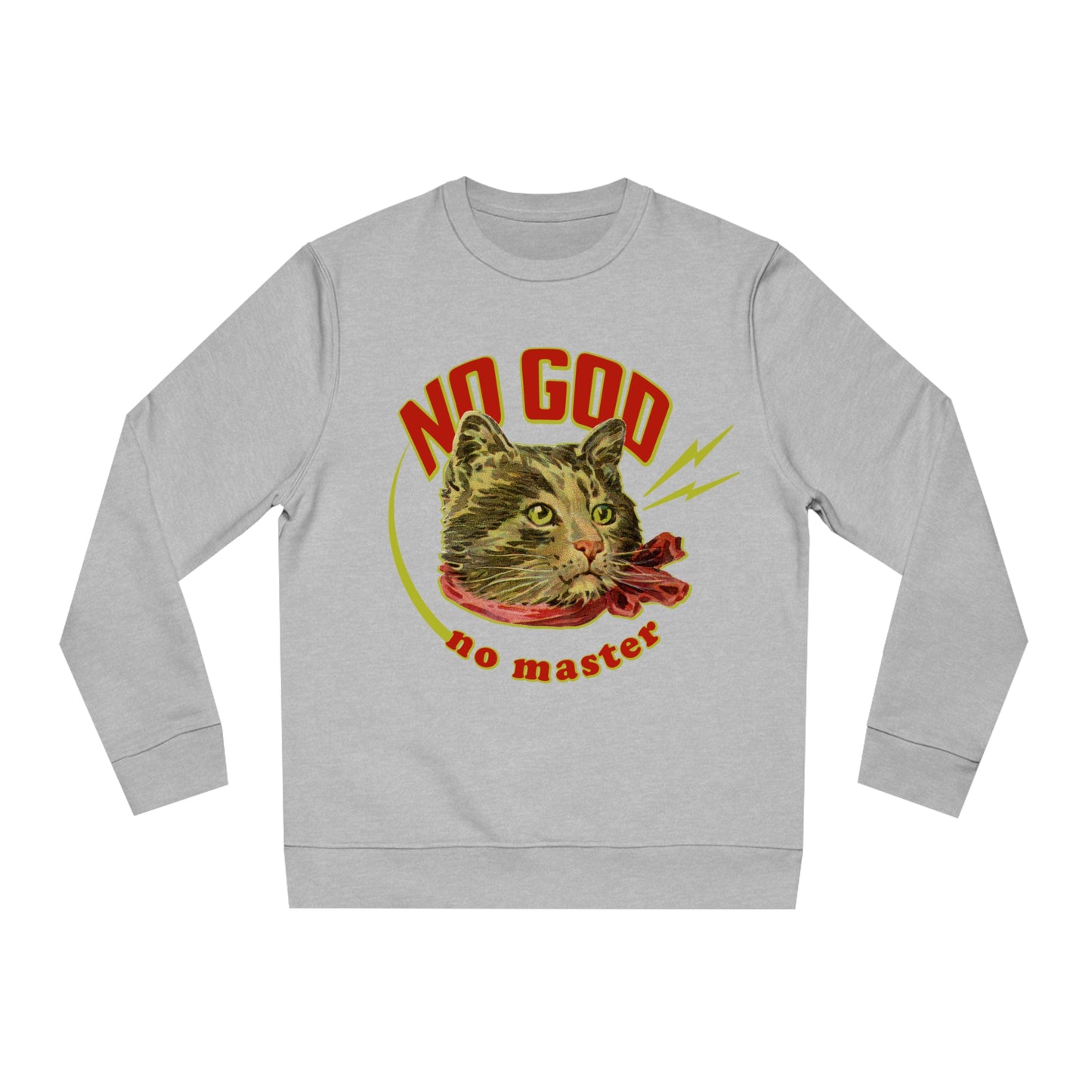 no god no master  //  organic sweater