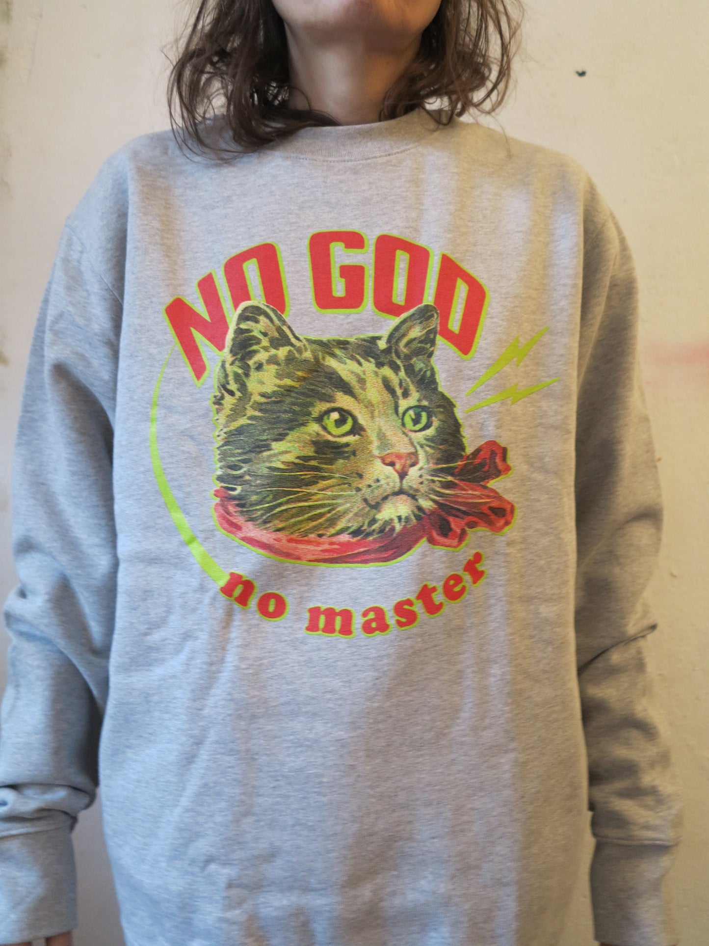 No God No Master  //  Organic Sweater