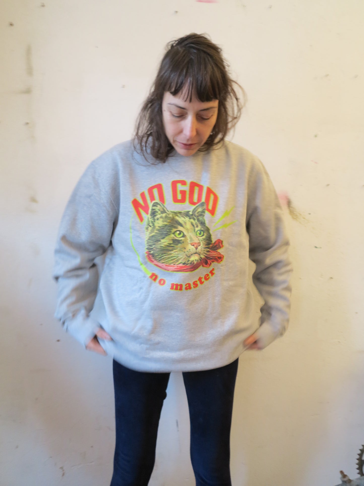 No God No Master  //  Organic Sweater