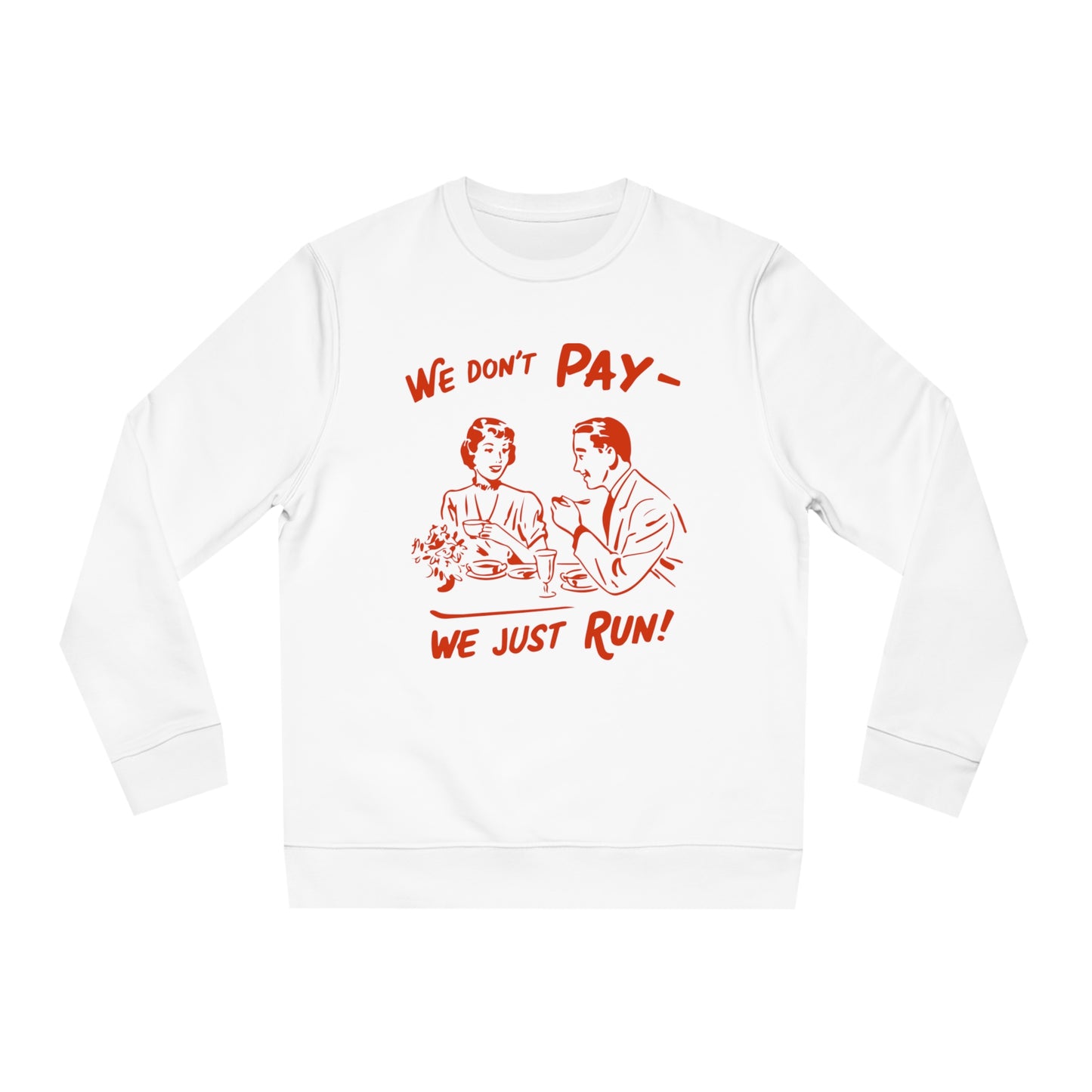 we don't pay  //  organic sweater