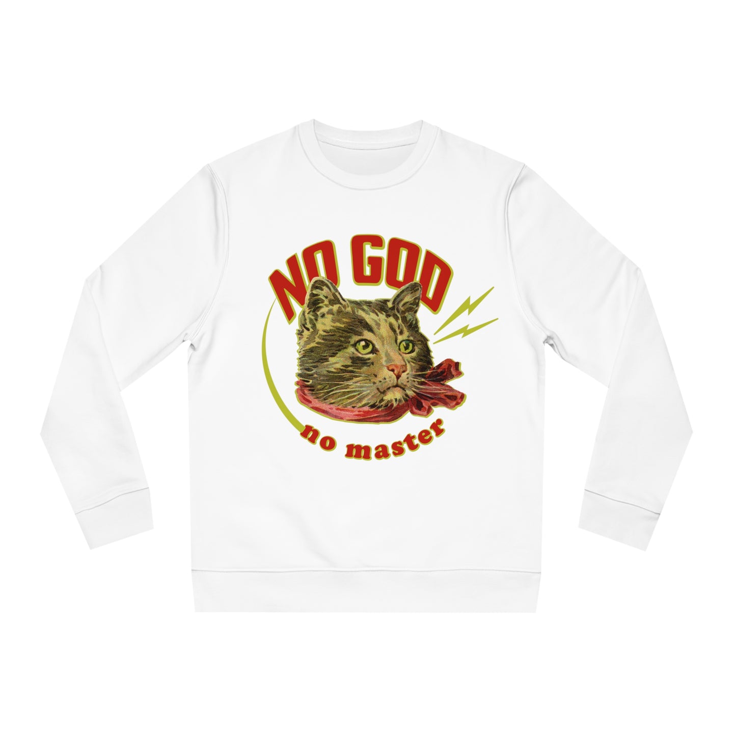 no god no master  //  organic sweater