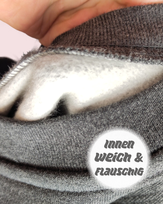 Sweater detail of soft and fluffy inside Cotton