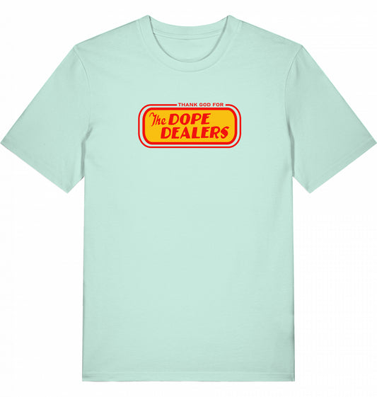 Typografisches T-Shirt im Retro-Design mit provokantem englischem Slogan